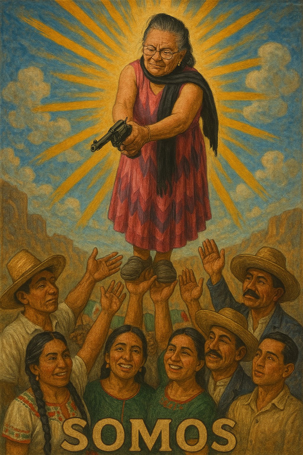¿Es la abuelita una heroe nacional? #abuelitavengadora #abuelita https://t.co/KC08zGxUn8