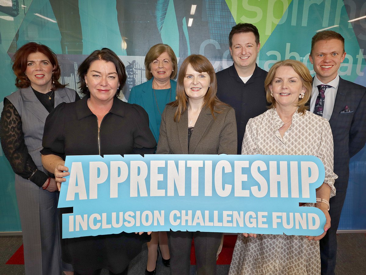 Economy Minister Dr <a href="/CArchibald_SF/">Caoimhe Archibald MLA</a> has announced funding of up to £600,000 for projects to increase access to apprenticeships.

The Apprenticeship Inclusion Challenge Fund will provide funding for six projects that will trial ways to remove barriers to apprenticeships for women,