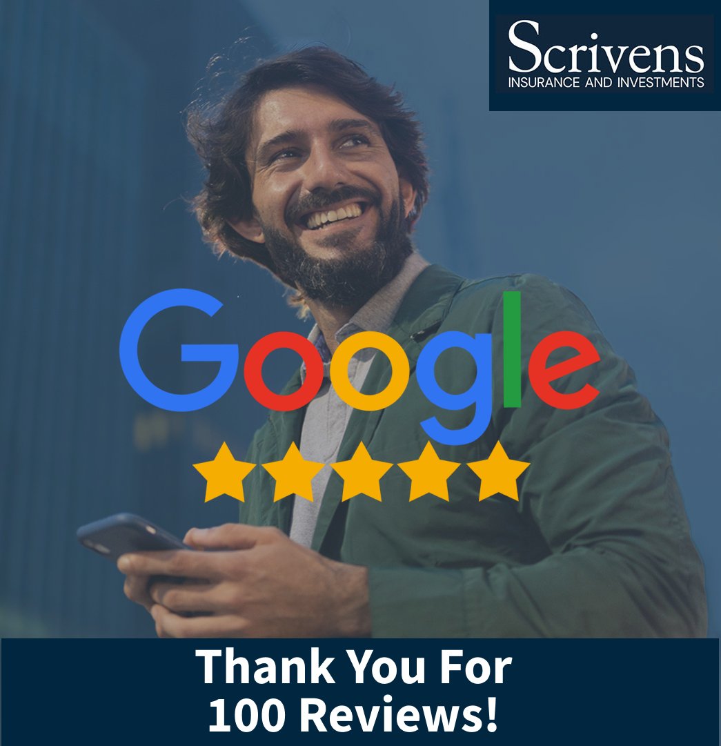 Thank you for 100 Google Reviews!  ⭐⭐⭐⭐⭐

With an overall rating of 4.9/5 stars, we are committed to a quality experience for all of our clients! 

bit.ly/3A9tbaN 

#Scrivens #Testimonial #Google #100thReview