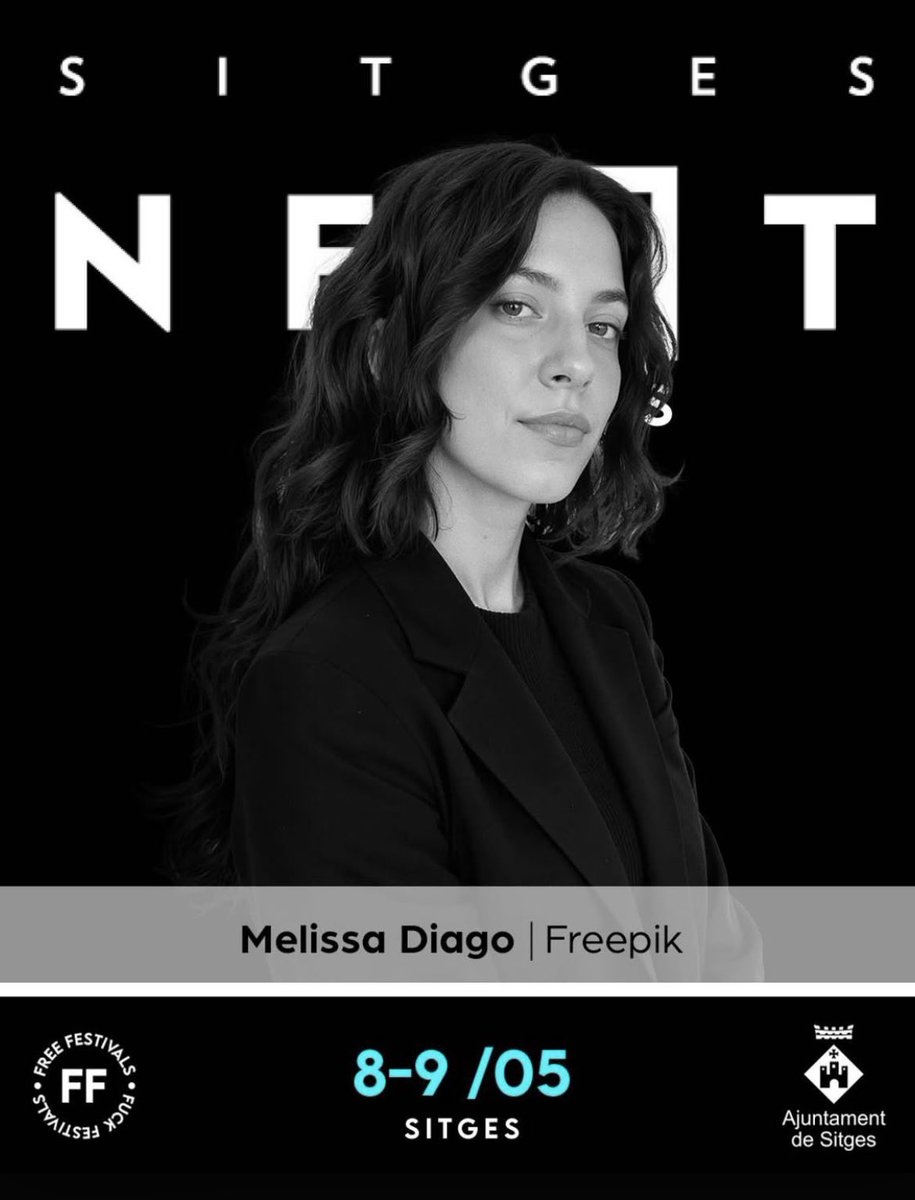 Que ilusión me hace poder contaros que  estaré en el 10ª aniversario de Sitges Next!

Si te gusta el arte, el storytelling y lo tech, este es tu plan.

Entradas en lnkd.in/eGrDkygk

Y por supuesto, este es mi character made in Freepik ✌🏻