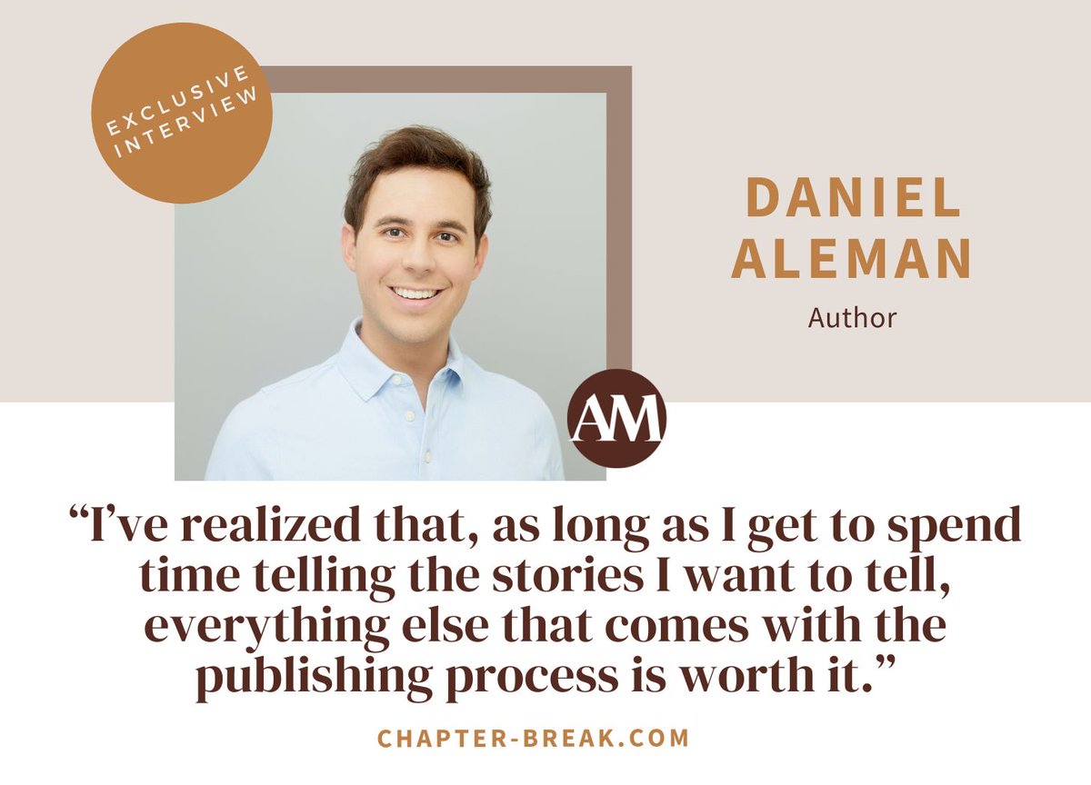 Alyssa Matesic (@alyssamatesic) on Twitter photo In publishing, every milestone is another starting line—but run at your own pace.
From author <a href="/Dan_Aleman/">Daniel Aleman</a>: “As authors, it’s easy to get lost in the pursuit of whatever we define as success... but it's vital to always stay true to ourselves and the stories we want to tell.” In publishing, every milestone is another starting line—but run at your own pace.
From author <a href="/Dan_Aleman/">Daniel Aleman</a>: “As authors, it’s easy to get lost in the pursuit of whatever we define as success... but it's vital to always stay true to ourselves and the stories we want to tell.”