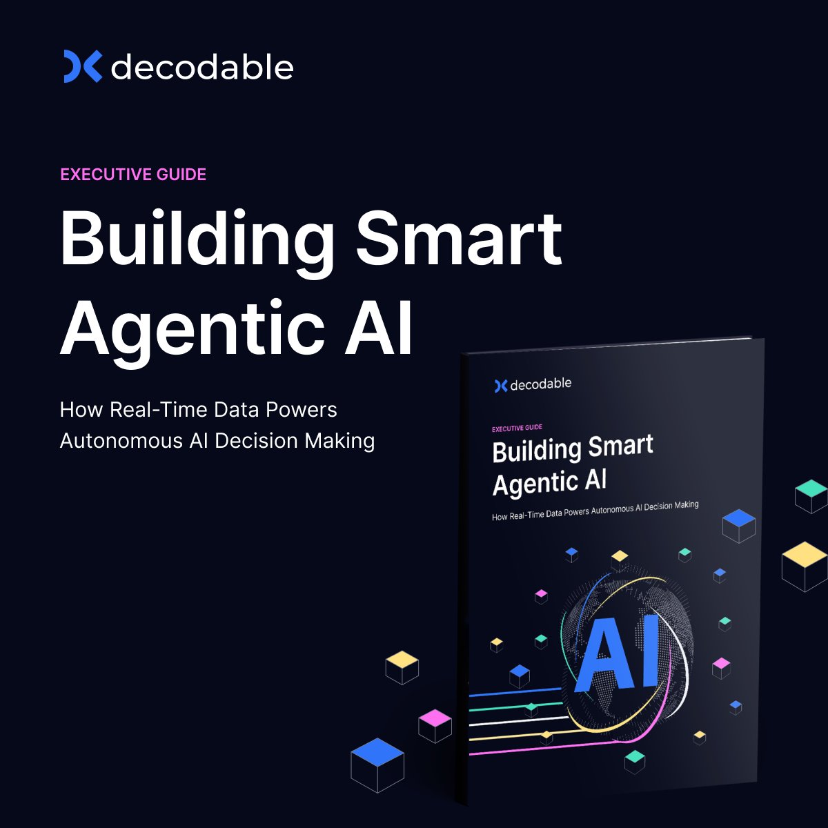 Get a deep dive into how integrating real-time data can elevate agentic AI systems to new levels of autonomy, intelligence, and efficiency. Learn how to harness real-time data, drive autonomous decision-making, and overcome common AI challenges. 👉 dcdbl.co/42dep10
