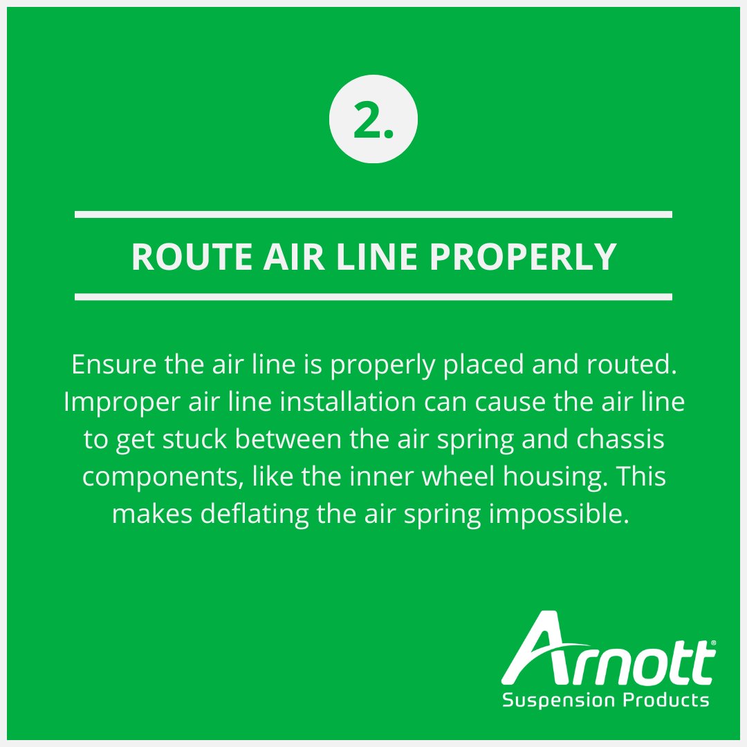 ArnottEurope's tweet image. Air Springs – Installation Tips 

Installing air springs? Avoid costly mistakes with these essential tips! 
Share these tips with your fellow installers!

#AirSpring  #AutoRepair #MechanicTips #CarMaintenance #Suspension #SuspensionMaintenance #AirSuspensionMaintentance