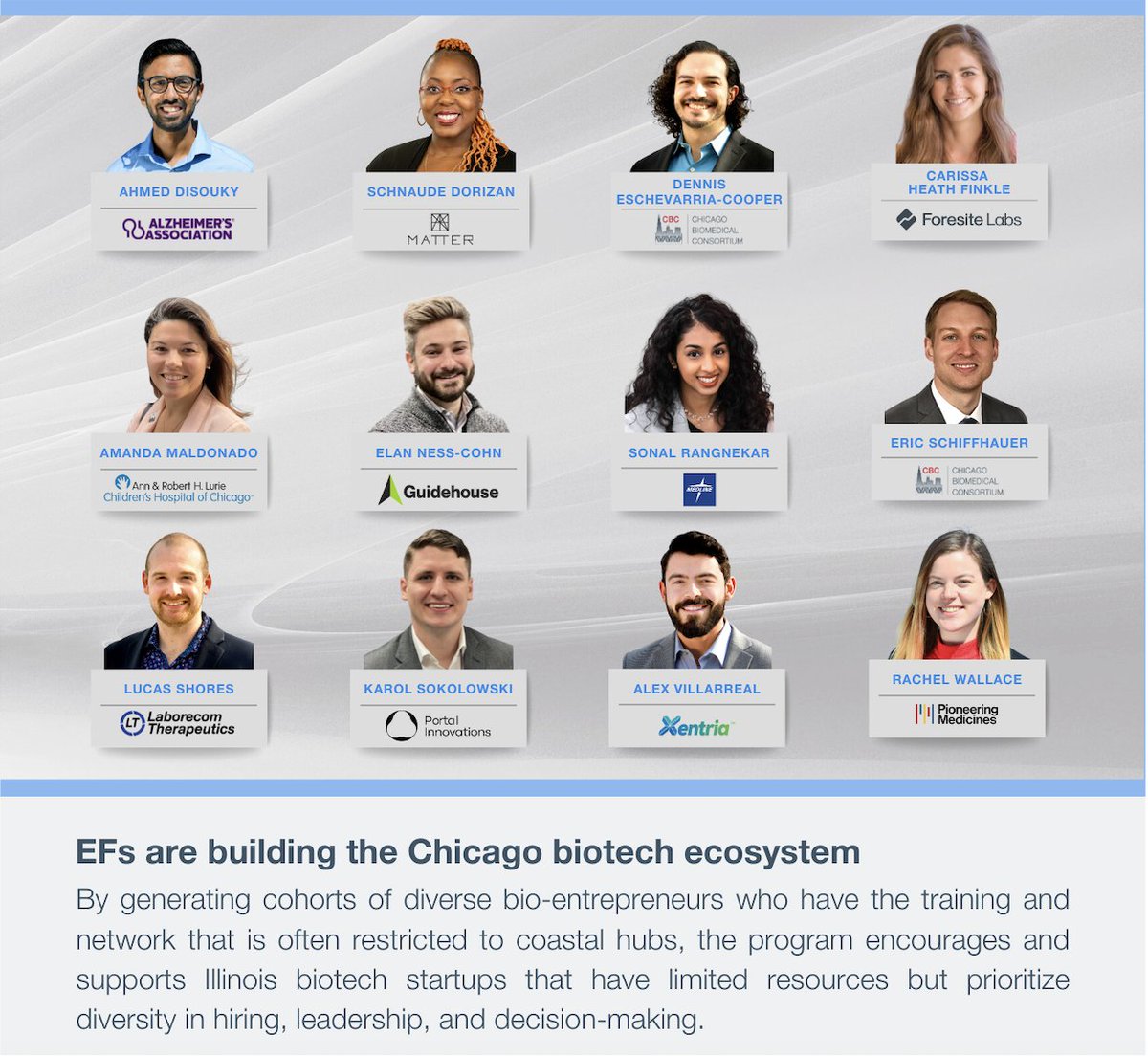 🌟 Where Are They Now? 🌟

This fellowship is more than a program—it’s a launchpad for your career. Could you be next?

🔗 Learn more &amp; apply: [ow.ly/xEQU50Vms21
🗓️ Deadline: May 2, 2025

#FutureBiotechLeaders #Entrepreneurship #ChicagoInnovation