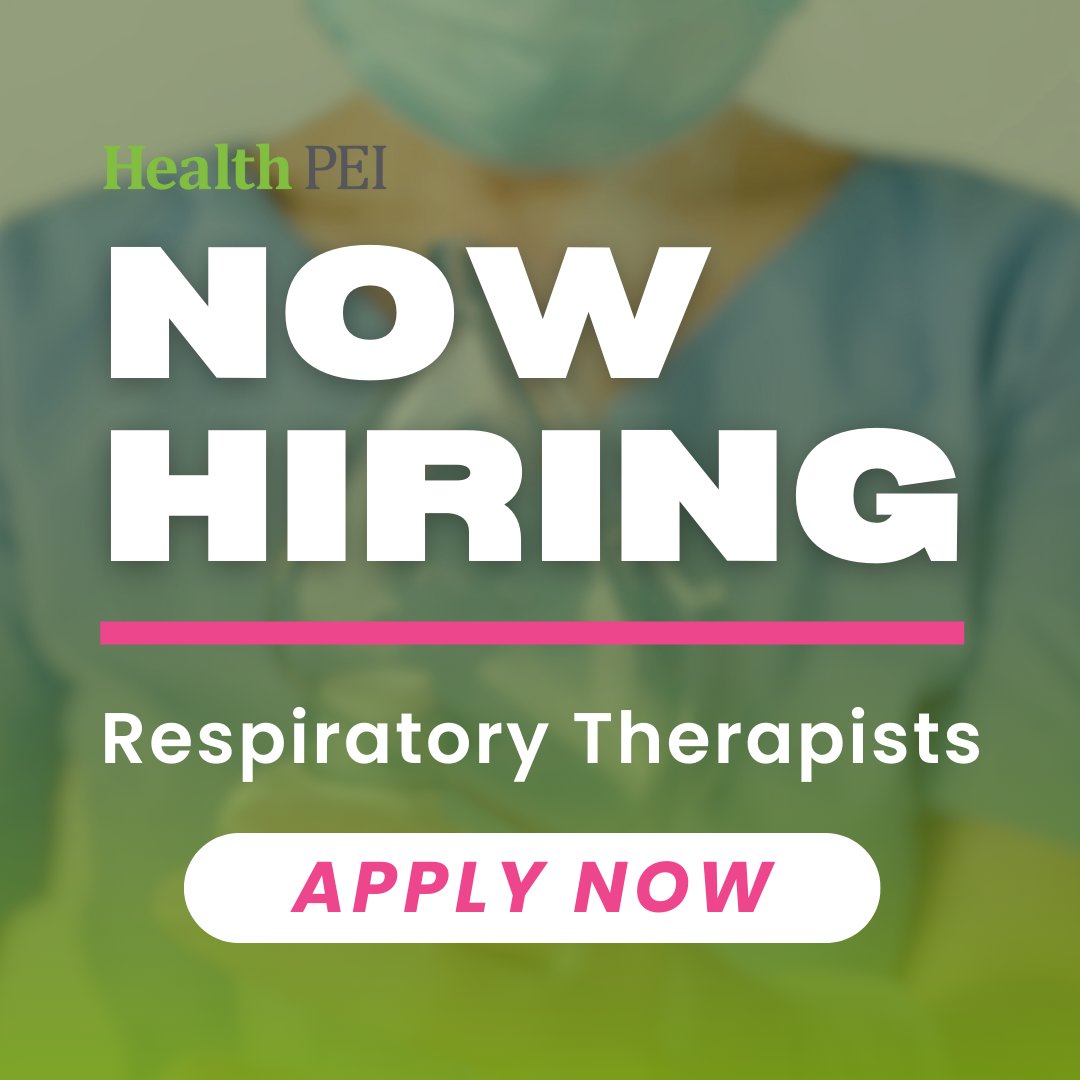 🚨 New Job Opportunity! 🚨Ready to start your career in healthcare? <a href="/HealthJobsPEI/">Health Jobs PEI</a> is hiring! 🩺 Enjoy amazing benefits and cash incentives—up to $10K available! 💰✨

Apply now:
👉 talentegg.ca/employer/healt…

#HealthCareJobs #RespiratoryTherapistJob #CanadaJobs #PEIJobs