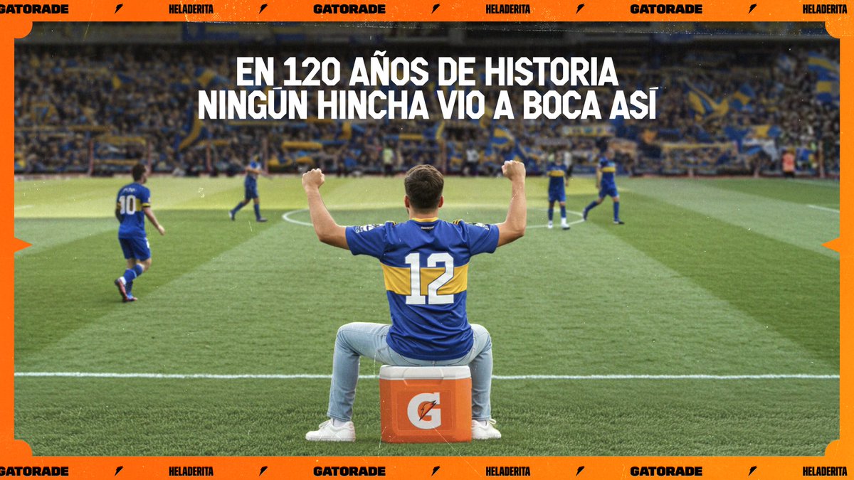Gatorade Argentina (@gatoradearg) on Twitter photo Viví el próximo partido de Boca desde la #HeladeritaGatorade
Arrobá a <a href="/promo_gatorade/">Heladerita de Gatorade</a> con una foto desde la Bombonera y escribí en qué sector estabas.
Vas a ver cuántas chances tenés de ganar. Viví el próximo partido de Boca desde la #HeladeritaGatorade
Arrobá a <a href="/promo_gatorade/">Heladerita de Gatorade</a> con una foto desde la Bombonera y escribí en qué sector estabas.
Vas a ver cuántas chances tenés de ganar.
