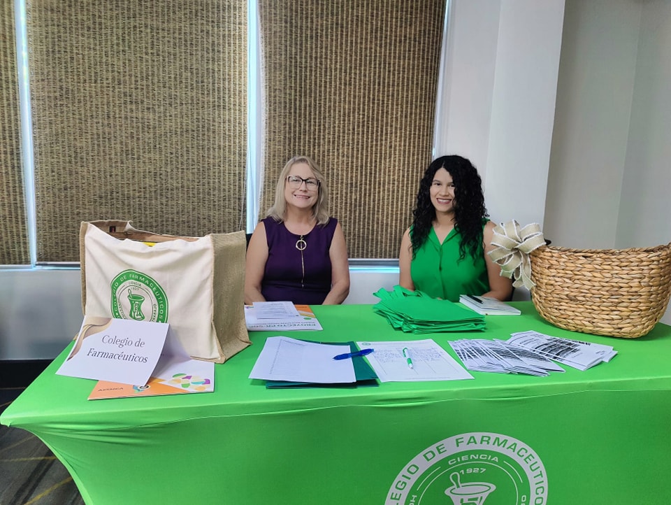 Dra. Melissa Ramírez y Lcda. Migdalia Torres en actividad ASSMCA en Holiday Inn Mayagüez 28 Marzo 2025 - representando el CFPR