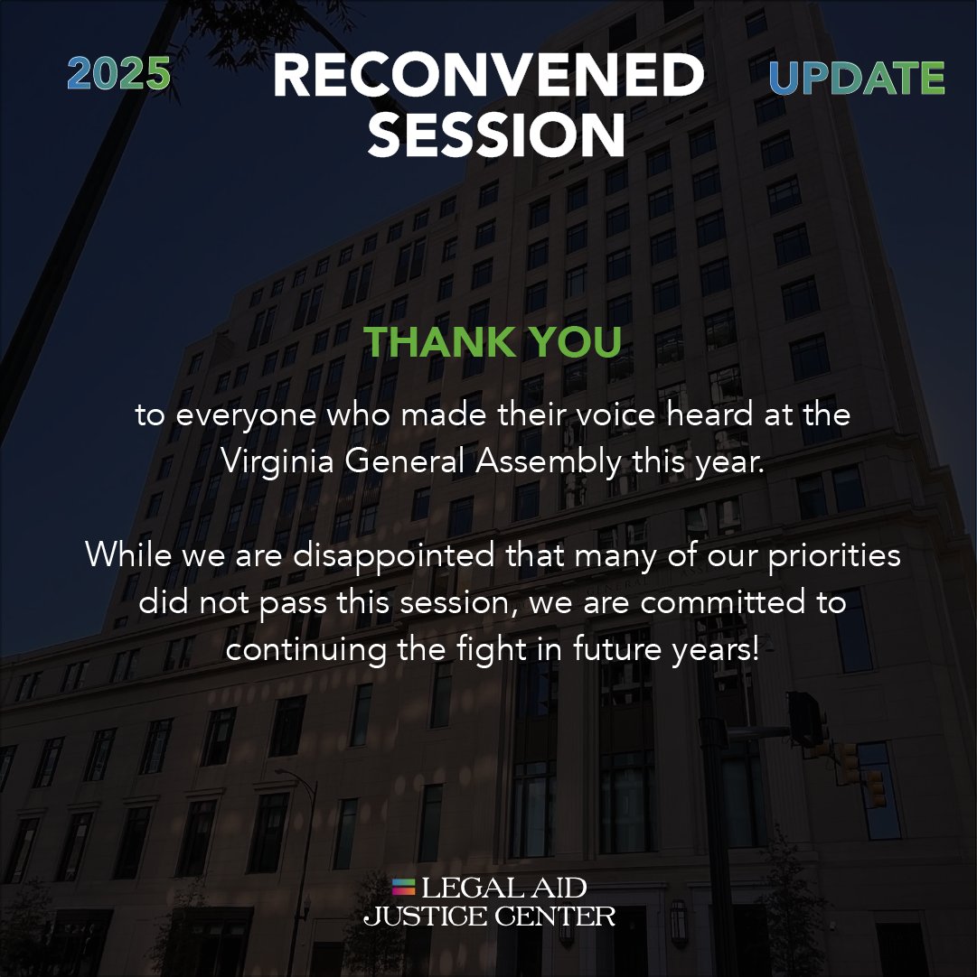 Thank you to everyone who worked so hard this session to move these important bills (and many more) forward.  Our teams are already planning for next year!