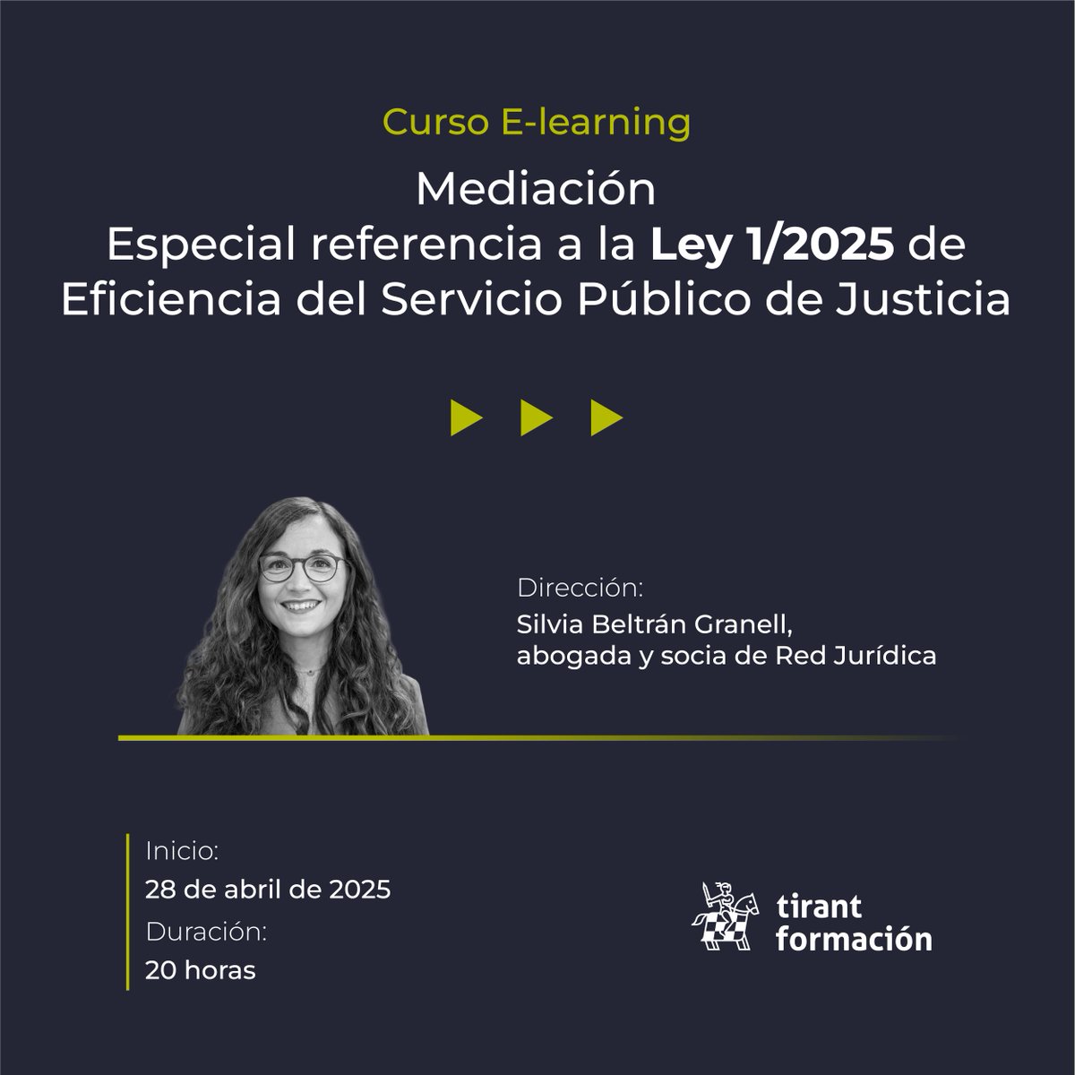 Con la Ley 1/2025, el papel de los abogados en los #MASC cambia por completo. ¿Estás preparado?

📌 Descubre cómo esta normativa impacta en la conciliación y la mediación.
📌 Aprende con simulaciones y casos reales.
📌 Adapta tu práctica profesional a la nueva realidad.

🎓 Un