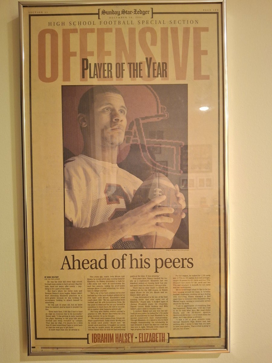 Congratulations on the launch. I am beyond proud to be a part of this tradition. Fantastic way of honoring a great man in Mr. Grazio, who was just a genuine soul that helped many student-athletes during his time at EHS. This NIL deal will help promote financial literary.