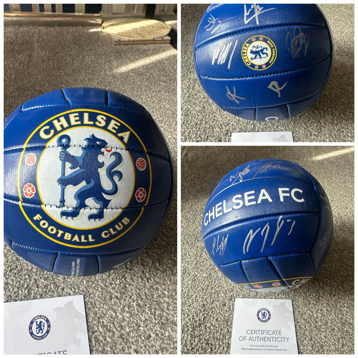 🚨🚨🚨🚨🚨🚨🚨🚨🚨🚨🚨🚨🚨

📣 auction signed <a href="/ChelseaFC/">Chelsea FC</a> ball by current squad 

Auction ends Sunday April 13th 2000

Message or comment to bid 

In aid of <a href="/martletshospice/">Martlets Hospice</a> &amp; knight’s support helping the homeless 

Please 🙏 share &amp; follow