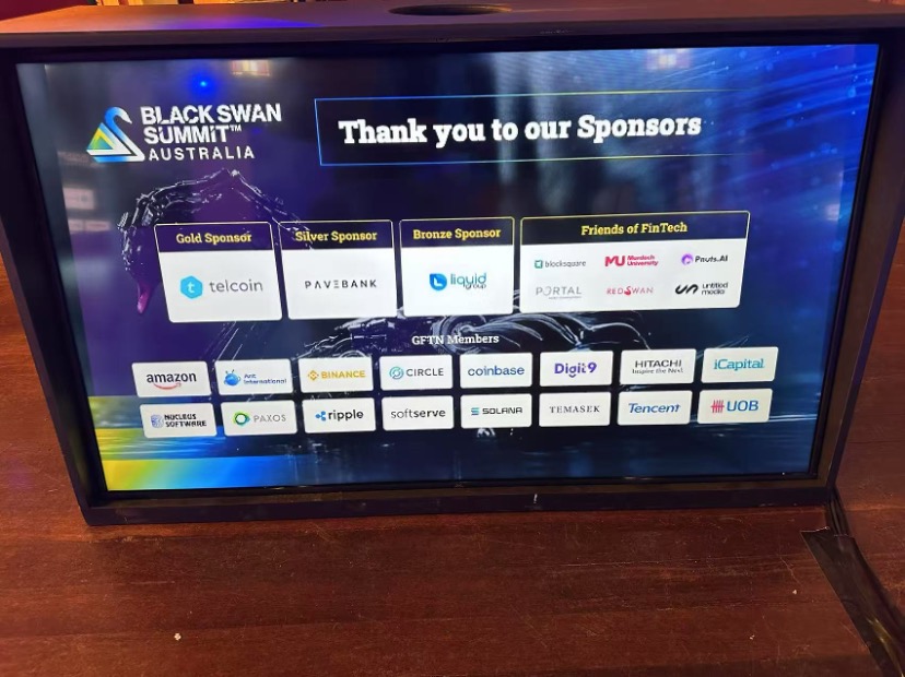 support_pnuts's tweet photo. Guess who's swimming with the Black Swans? 🦢✨ Pnuts team making waves at Sydney's premier fintech summit! Big ideas brewing with the brightest minds in #Fintech. Stay tuned for updates! #BSST2025 https://t.co/EmhoFeFsDA