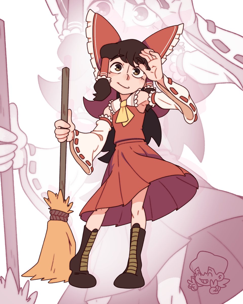 manganart21's tweet image. I had a lot of Reimus to draw  #reimu #touhou #東方Project #hakurei_reimu #reimuhakurei #touhou_project #touhouproject