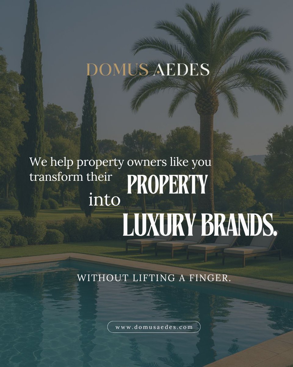 DomusAedes's tweet photo. We handle:
- Marketing specialized in real estate
- Airbnb management
- Dynamic pricing
- 5-star guest experience

Ready to see what your property could earn?

Request your free analysis today and let your home work for you this summer. https://t.co/gijDfqALSA