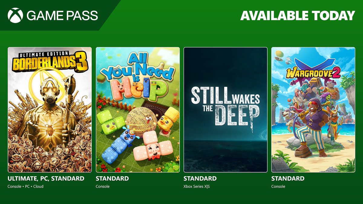 Xbox Game Pass tweet media
