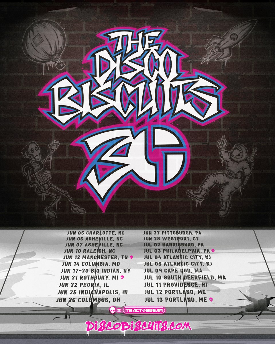 All #TDB30 Dates ⏩ discobiscuits.com/shows