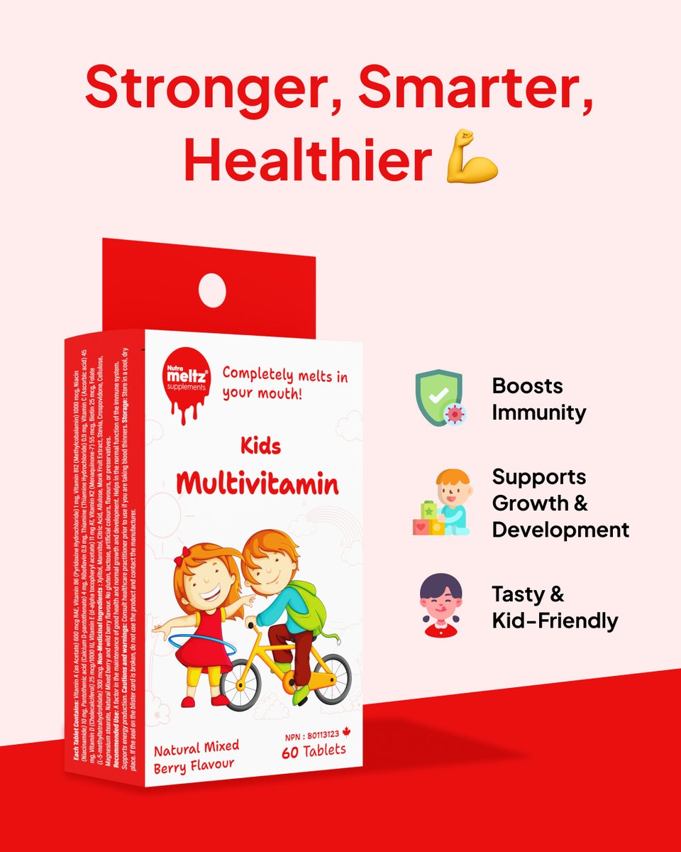 nutrameltz's tweet photo. 🌟 Everyday Essentials for Healthy Kids! 🌟  
Say goodbye to hard-to-swallow pills! NutraMeltz Kids supplements melt in your mouth, making nutrition easy and fun for your kids.  

👉 Available at https://t.co/hvhOlwW9l0 https://t.co/GtcYV1J6wD