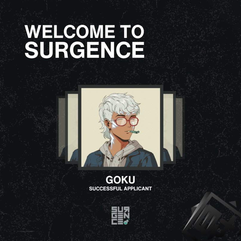 Thrilled to announce that I’ve officially been accepted into <a href="/surgence_io/">Surgence</a> 

Truly grateful for this incredible opportunity and the trust placed in me to be part of something special.

Looking forward to connecting, adding value, and learning.

Big shoutout to <a href="/wajihanft/">Wajiha</a> for
