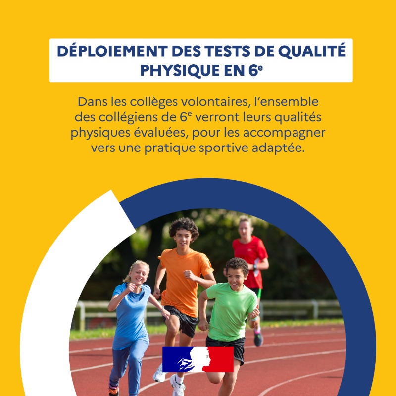 education_gouv's tweet photo. Le sport à l’école passe à la vitesse supérieure 🏅

À l’occasion de la Semaine Olympique et Paralympique 2025, Élisabeth Borne et Marie Barsacq annoncent de nouvelles mesures pour ancrer durablement l’activité physique dans le quotidien des élèves.

#SOP2025 #LUnionFaitLeSport