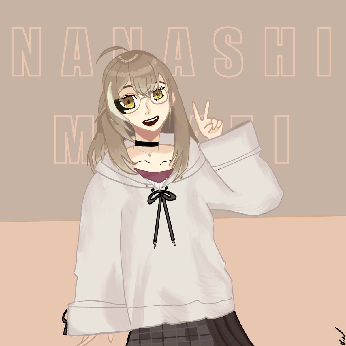 Wanna try and get back into digital art a bit more, so I thought to draw Mumei before she graduates since she was one of my biggest inspirations to start doing art! #drawMEI #ムメ絵 #hololive