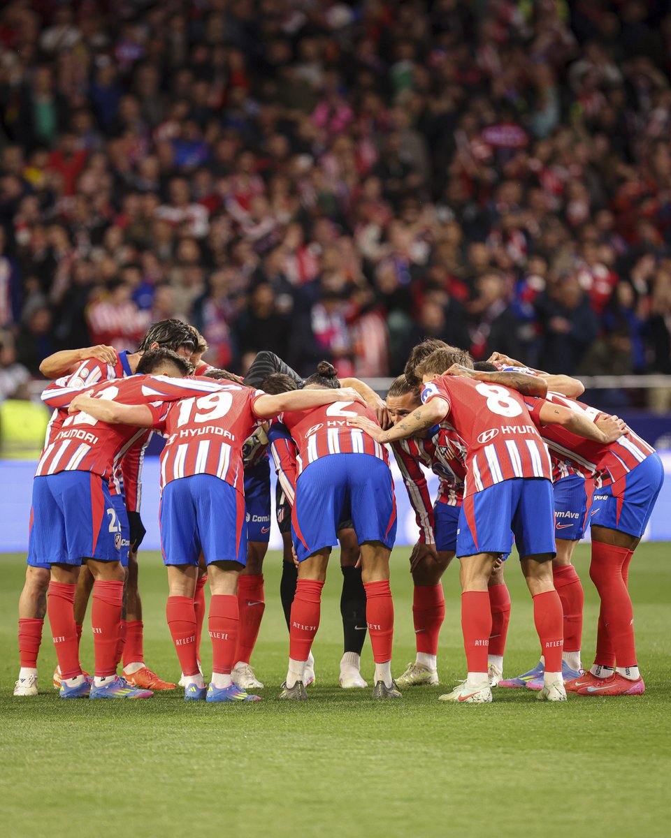 Ahora más que nunca, ATLÉTICO DE MADRID. ❤️🤍