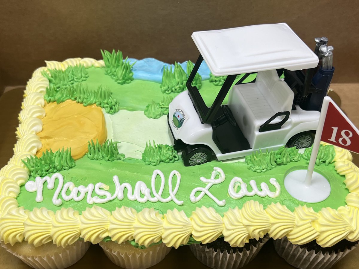 MarshallInjury's tweet photo. **Beep beep! Cupcakes coming through!** 🎉🧁

Huge thanks to @velazquezpainreliefcenter for this amazing golf cart design! Stay tuned for the reveal of our brand new golf cart!

Want us to save you a cupcake? Let us know in the comments!

#ThankfulThursday #InjuryLaw #Grateful https://t.co/5KNjGMG3gl