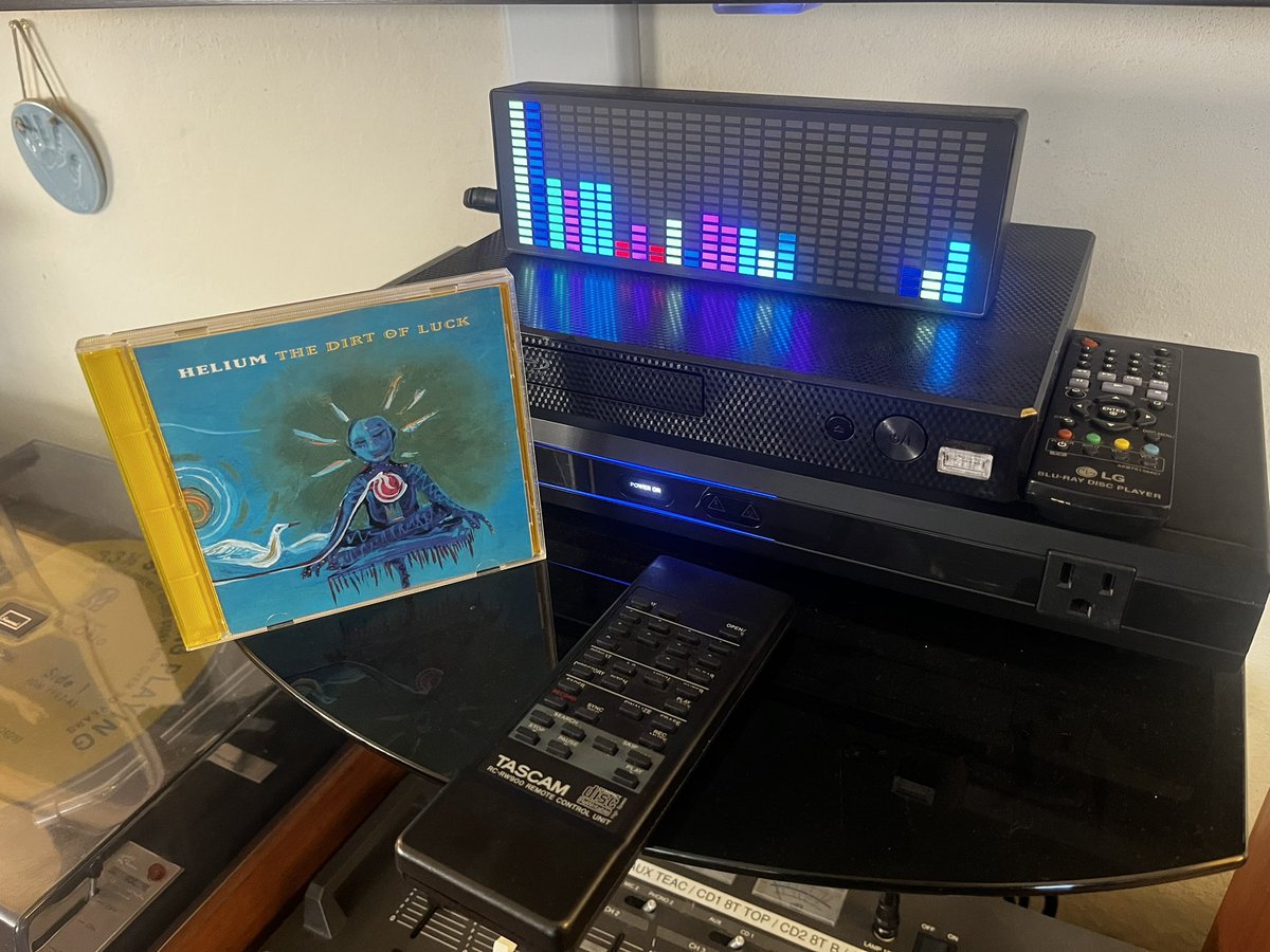 MrSaratoga's tweet photo. Back home for couple of days. Enjoying some goodies that arrived while out.
Helium - The Dirt of Luck
1995
Led by Mary Timony, the first full length album following the Pirate Pride EP
#NowPlaying #helium #marytimony https://t.co/fDM956v6eY