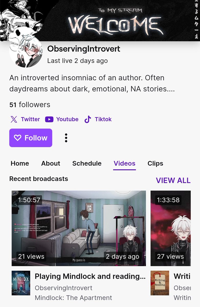 sakinah_baksh's tweet image. 🎮 Gaming time!

#QOTD: What are some of your biggest pet peeves?

Started #Mindlock - The Apartment last stream

Come and laugh with us 🤭

I'll be going live at around 5:45 - 6:00pm BST

Link to #Twitch in my bio 👆

See you there! 🖖

#WritingCommunity #books #vtuber #streamer