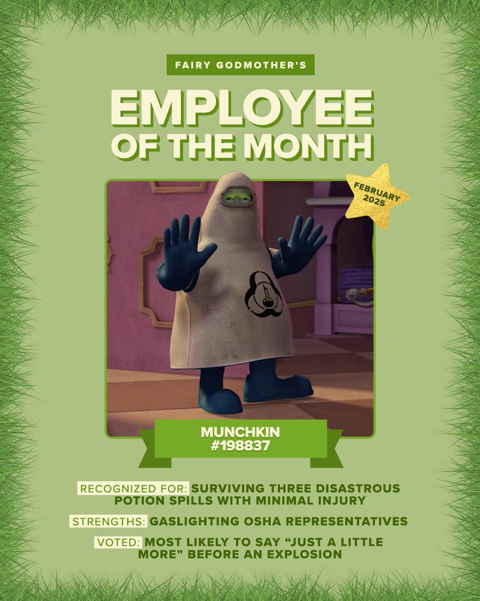 Shrek's tweet photo. They deserve a raise. https://t.co/yGs9E3Cl16