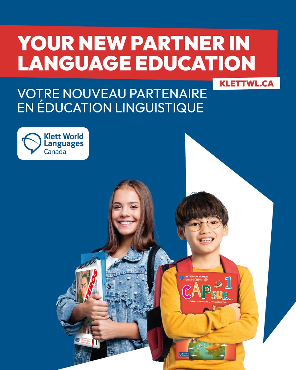 About <a href="/klettwlca/">Klett World Languages Canada</a>!

Klett is dedicated to building the future of language education through high-quality language materials for French, Spanish, German, and Italian, thoughtfully crafted for today’s reality in Canadian classrooms.

🔗 klettwl.ca

#LWB2025LSF