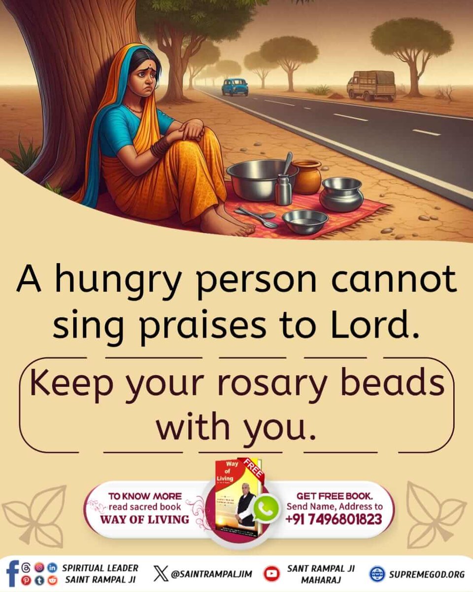 VijayKumarSudh2's tweet image. Can Goddess Durga grant complete salvation to her devotee?

To know the secret on this Navratri, watch Sadhna Channel at 7:30 pm.
#भूखे_भजन_नहीं_होत_गोपाला पकड़ तेरी कंठी पकड़ तेरी माला