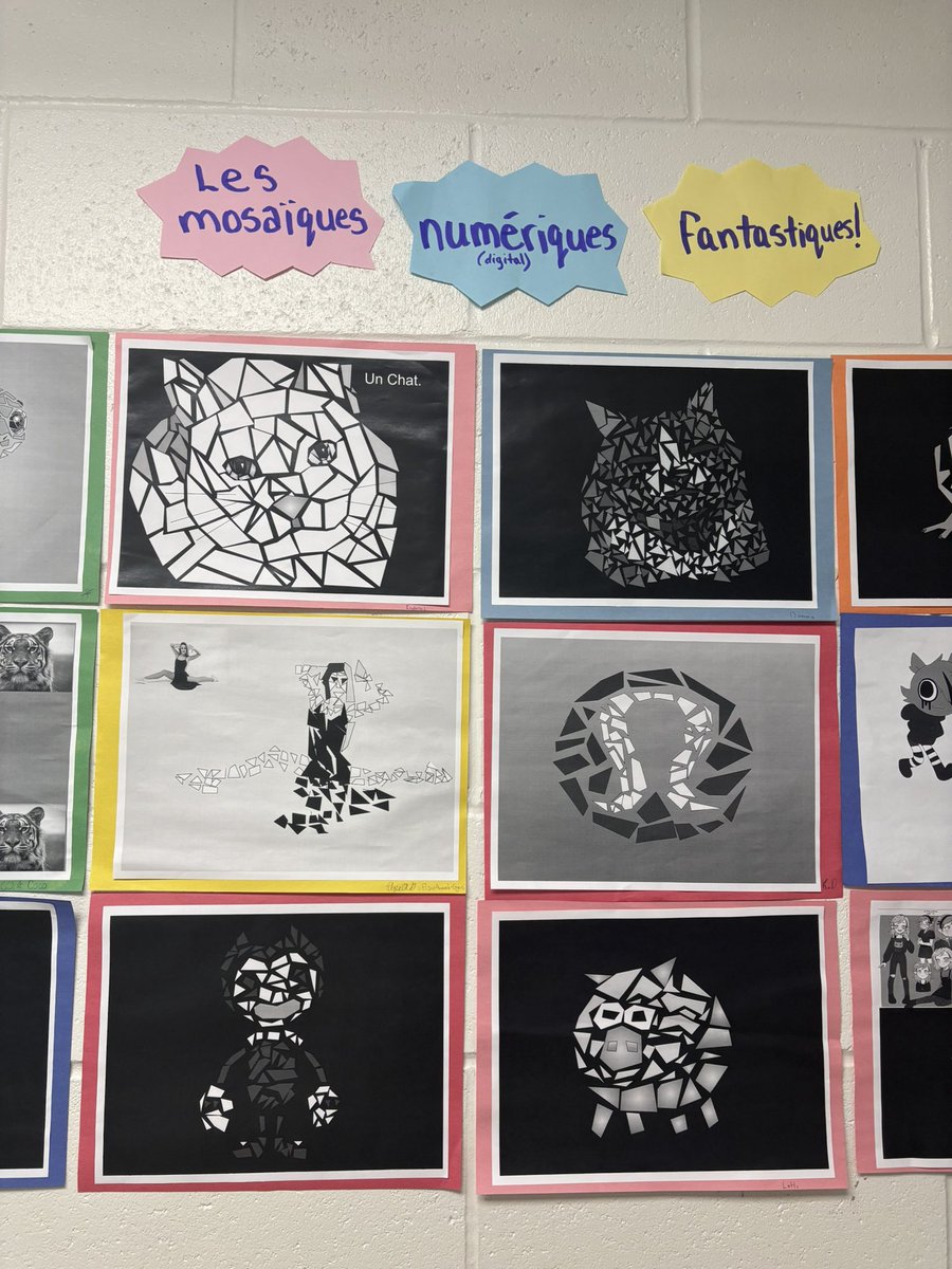 Mme. Giannetti (@kristinagia) on Twitter photo Les mosaïques numériques fantastiques! 🖼️ 💻 Wow, bravo 👏 aux 4/5e <a href="/StDanielOCSB/">St. Daniel School</a> pour leur travail impressionant. <a href="/ocsbArts/">OCSB Arts</a> <a href="/ocsbBonjour/">𝕂 𝕥𝕠 𝟙𝟚 𝔽ℝ𝔼ℕℂℍ at the OCSB</a> Les mosaïques numériques fantastiques! 🖼️ 💻 Wow, bravo 👏 aux 4/5e <a href="/StDanielOCSB/">St. Daniel School</a> pour leur travail impressionant. <a href="/ocsbArts/">OCSB Arts</a> <a href="/ocsbBonjour/">𝕂 𝕥𝕠 𝟙𝟚 𝔽ℝ𝔼ℕℂℍ at the OCSB</a>