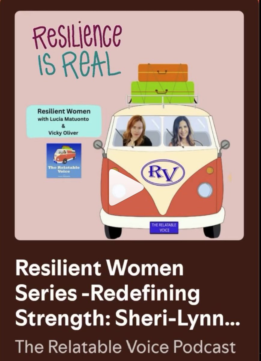 Thrilled to co-host this Resilient Women podcast with Lucia Matuonto! Lucia and I interview women who show resilience in different ways. Our first episode stars Sheri-Lynn Gelo who conquered adversity to go on and compete in the Miss Canada pageant!

shorturl.at/OKDfq