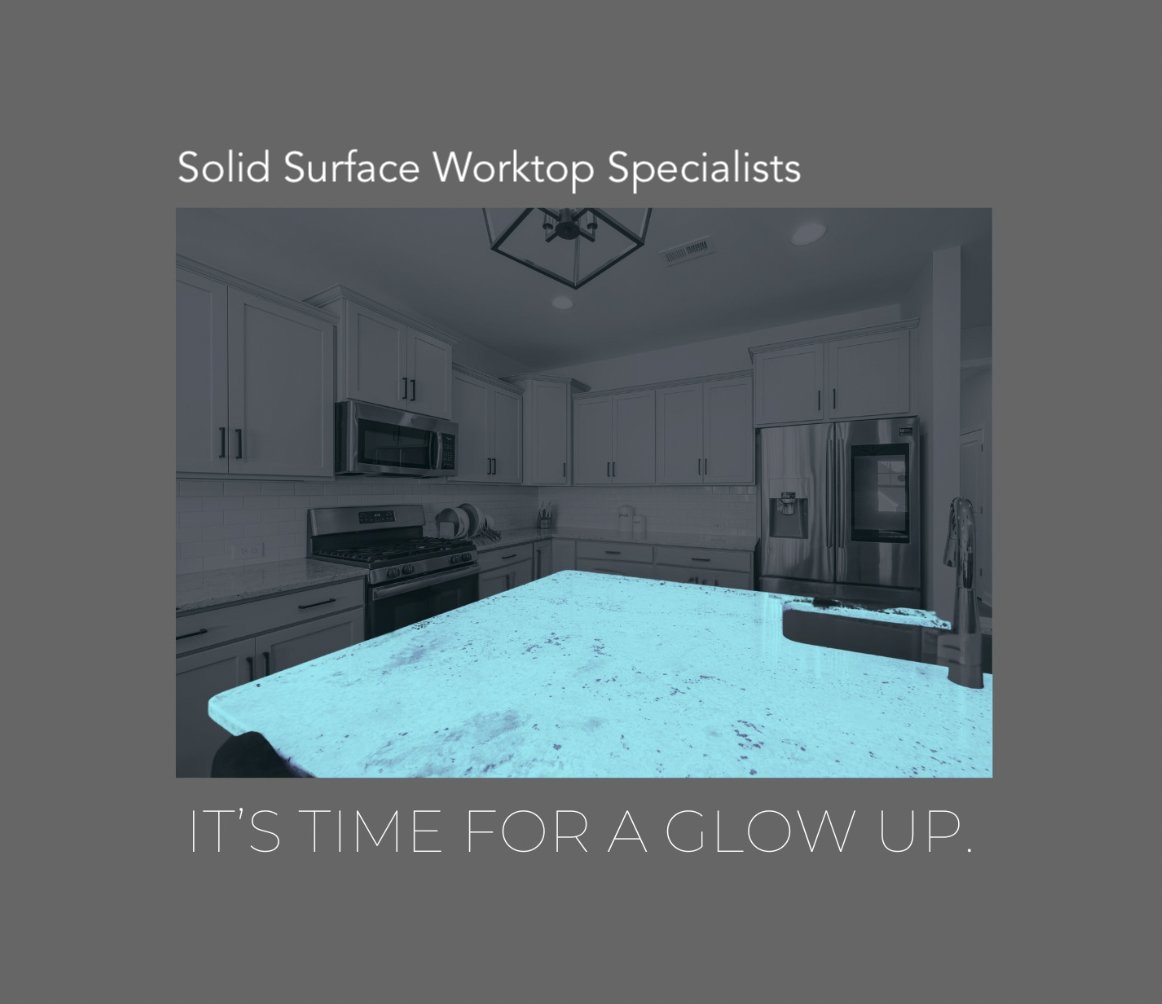 What to know how you can get glowing worktops?
Give us a call and find out more!
solidsurfaceworktopspecialists.com