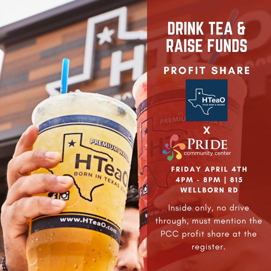 PCC and HTeaO are teaming up for another profit share! 
Stop by tomorrow April 4th from 4 - 8 PM. 
815 Wellborn Rd
Inside only, no drive thru, must mention PCC profit share at the register.