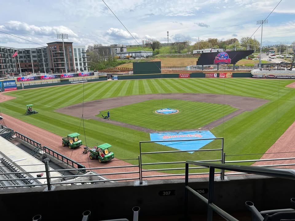 Thanks <a href="/JohnBeckerWBIR/">John Becker</a> for letting us host Inside Tennessee at Covenant Health Park! Catch the segment this Sunday at 9:30AM on <a href="/wbir/">WBIR Channel 10</a>.