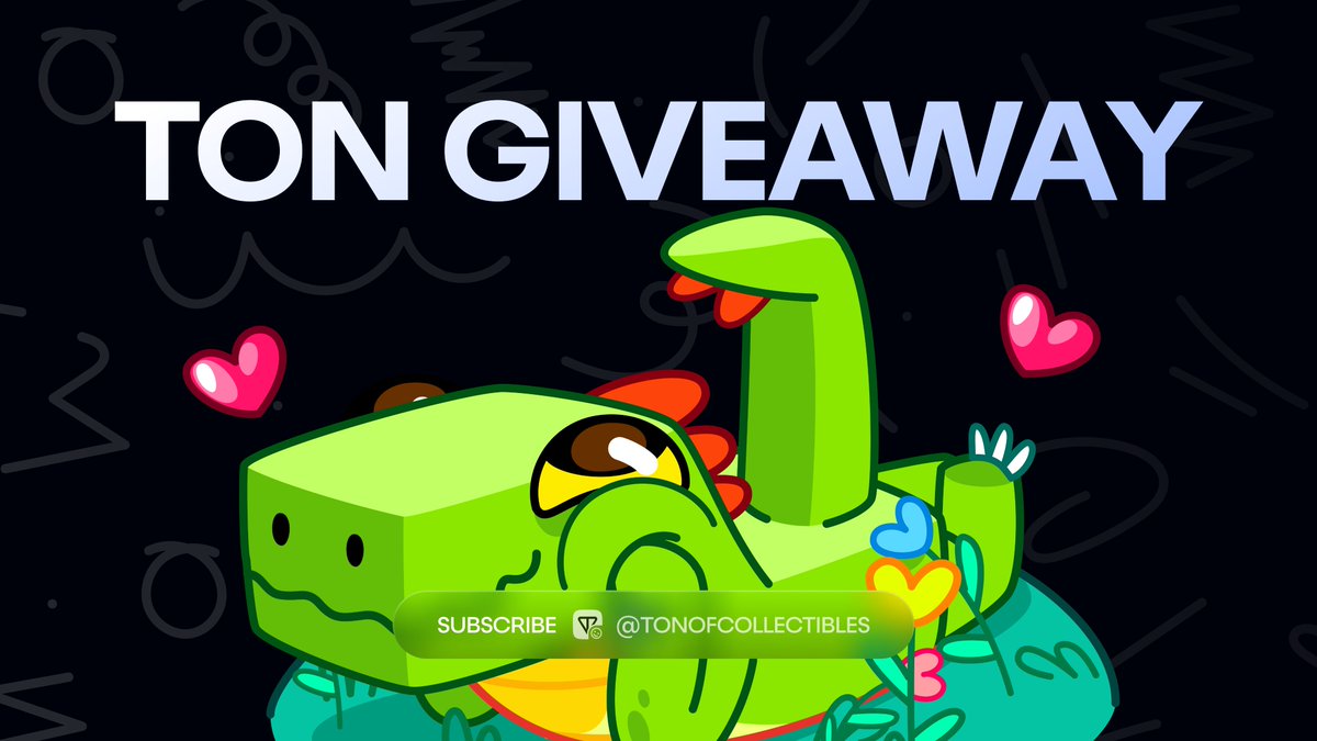 50 $TON Giveaway 🌈🐧🦈

- Follow, RT &amp; Like to enter 
- Comment with your ton wallet address