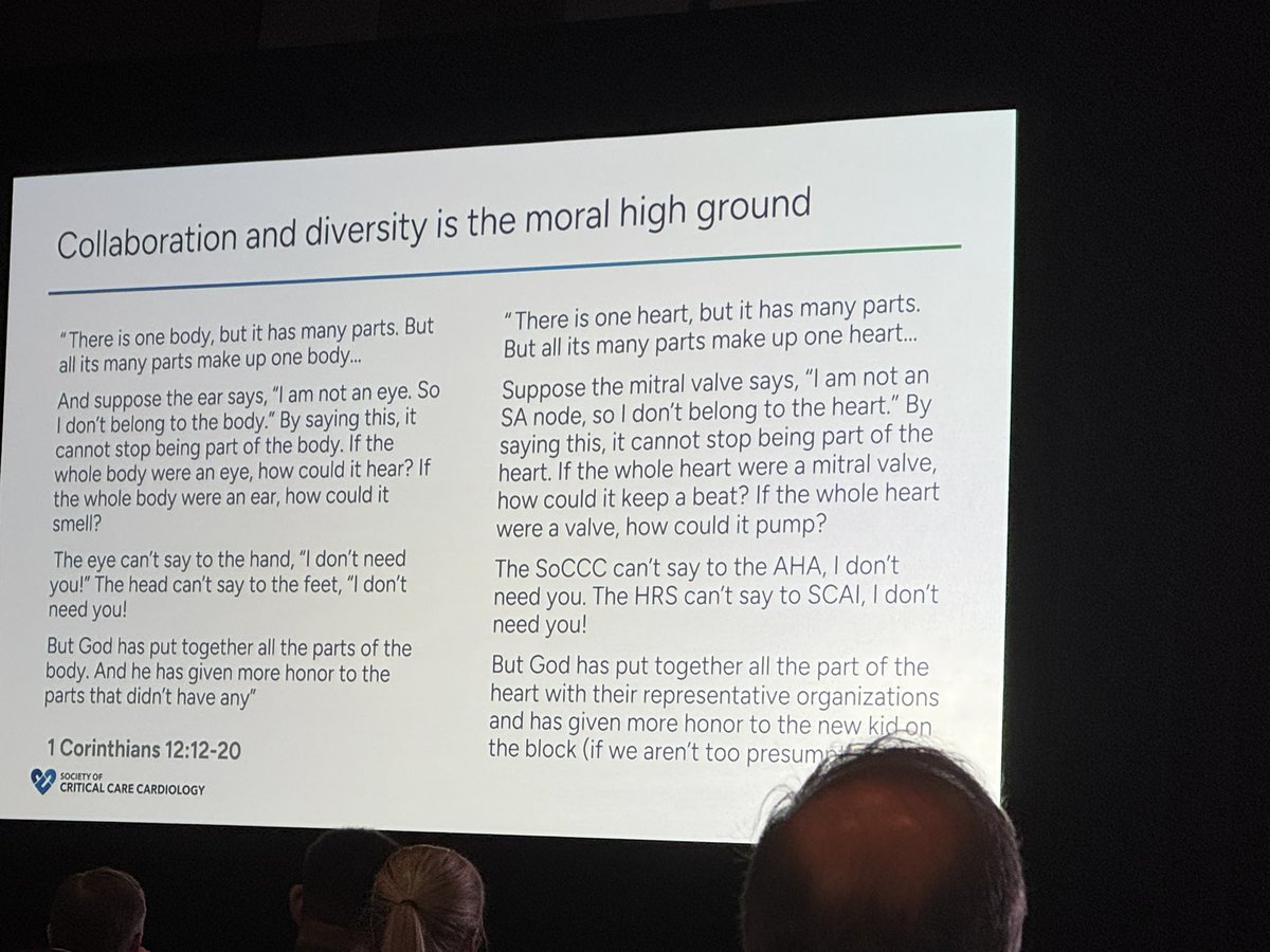 HamZa NaVeed (@hamzanav83) on Twitter photo And it all became biblical in the #SOCCC perspective… It’s undeniable now—collaboration between different societies is no longer optional, it’s a necessity for the future of critical care cardiology. #Teamwork #Cardiology #CriticalCare
#HSS2025 <a href="/CameronDez38454/">Cameron Dezfulian</a> And it all became biblical in the #SOCCC perspective… It’s undeniable now—collaboration between different societies is no longer optional, it’s a necessity for the future of critical care cardiology. #Teamwork #Cardiology #CriticalCare
#HSS2025 <a href="/CameronDez38454/">Cameron Dezfulian</a>