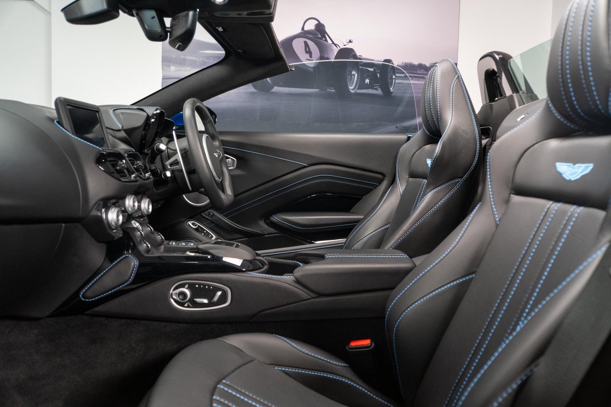 HWM_AstonMartin's tweet photo. On a sunny lead up to summer, this is just the kind of car we needed!
A lovely, low mileage Zaffre Blue Vantage Roadster.
https://t.co/ZdHjnoNz9G
#AstonMartin #Vantage #roofdown #summervibes https://t.co/FeZVgPwkSO