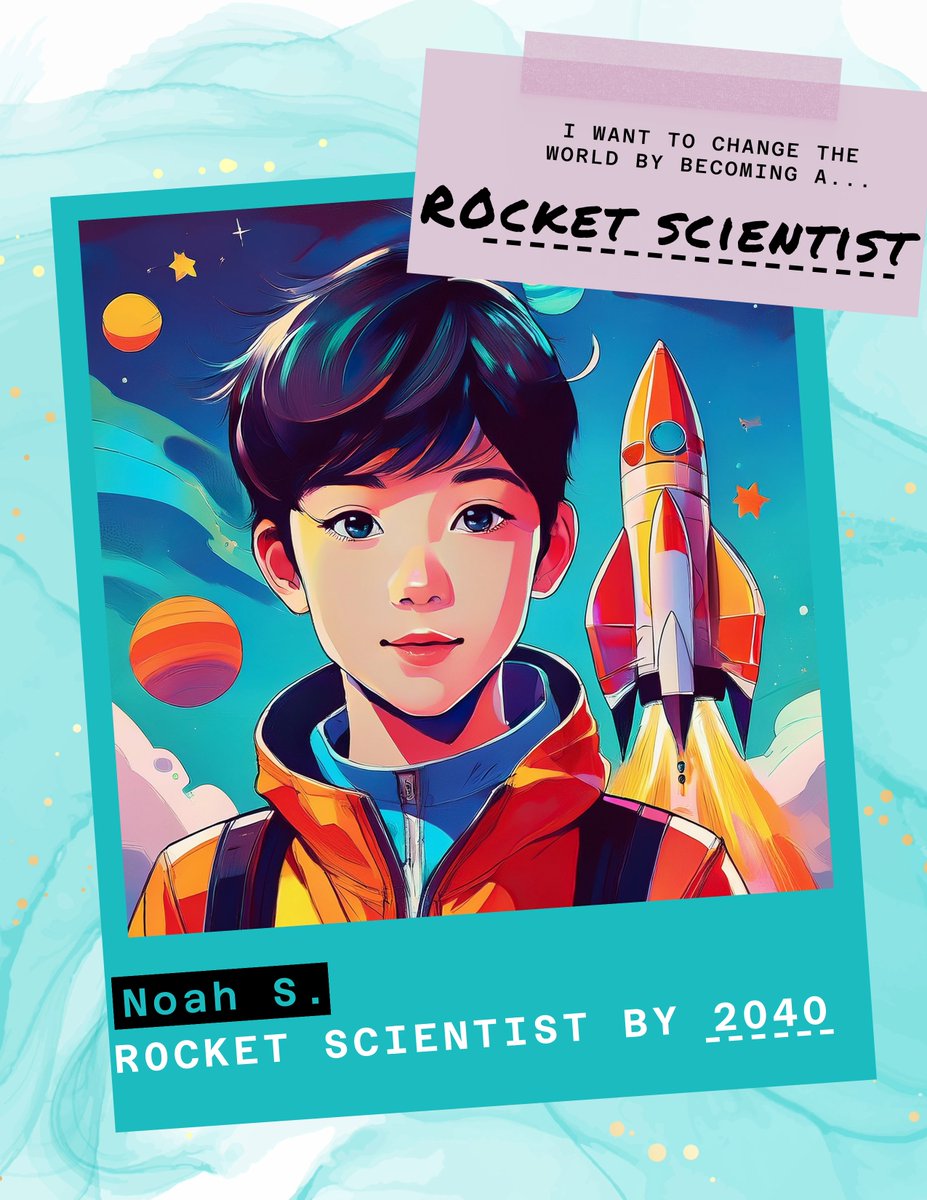 Grade 2️⃣ Ss recently had a career day, so we used <a href="/AdobeExpress/">Adobe Express</a> to create 'Future You' posters! Here are a few! <a href="/BeaufortSchools/">Beaufort Schools, SC</a> <a href="/MrsBongiornoEdu/">Martha Bongiorno #AdobeEduCreative</a> <a href="/AdobeForEdu/">Adobe For Education</a>