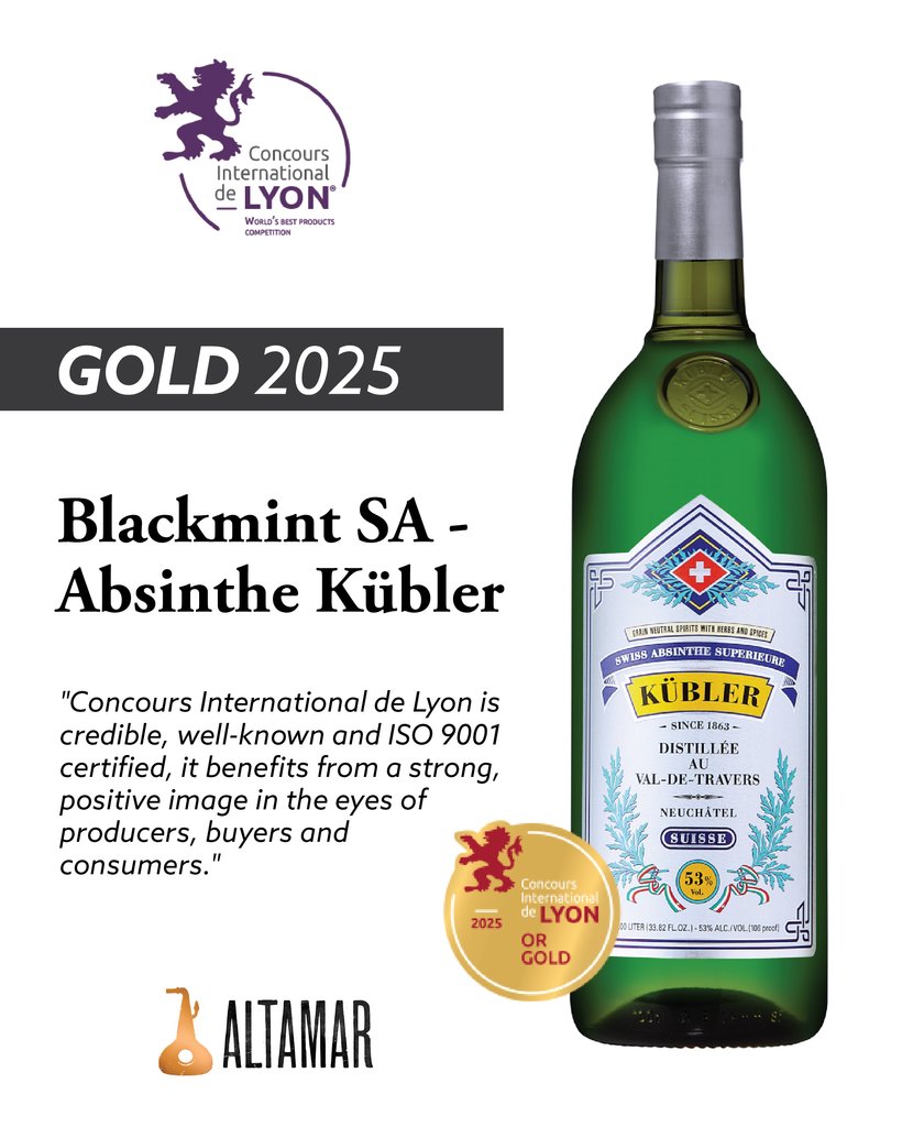 It is always an honor to see when tradition and craftsmanship are honored, especially at Concours de Lyon. So much gratitude and well deserved recognition for Kübler Absinthe!

concourslyon.com/en/sample/2952…