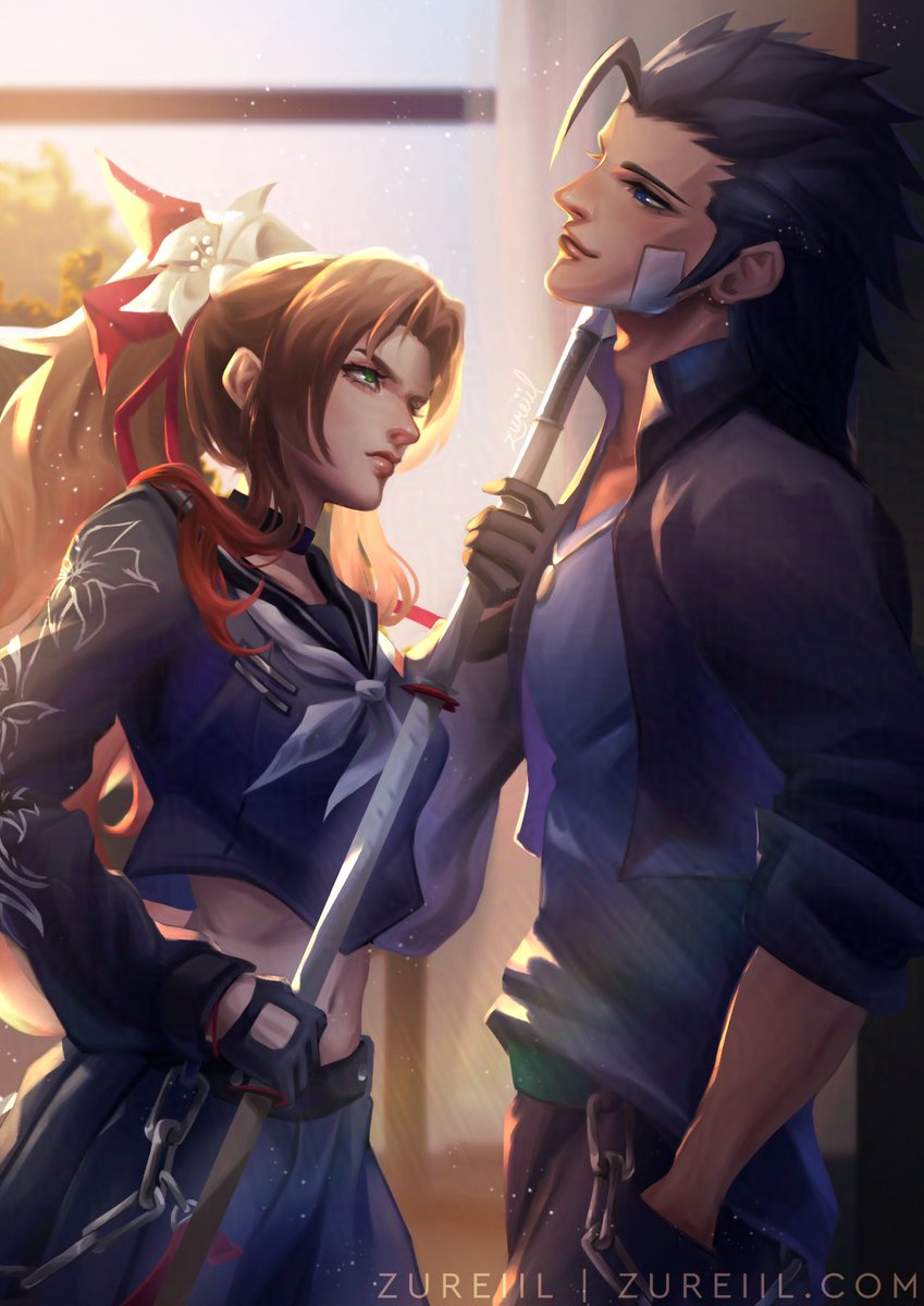 Wanna fight? 💢

#FF7EC #zerith #ザクエア