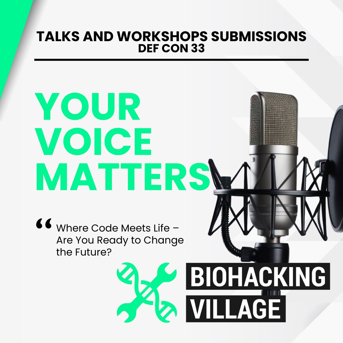 Ever dreamed of giving a talk at <a href="/defcon/">DEF CON</a>? We’re looking for #speakers who are willing to break things down, share meaningful data, and help move the conversation forward on #cybersecurity and #resilience in connected care.
CFP open until April 12: villageb.io/speaker-lab