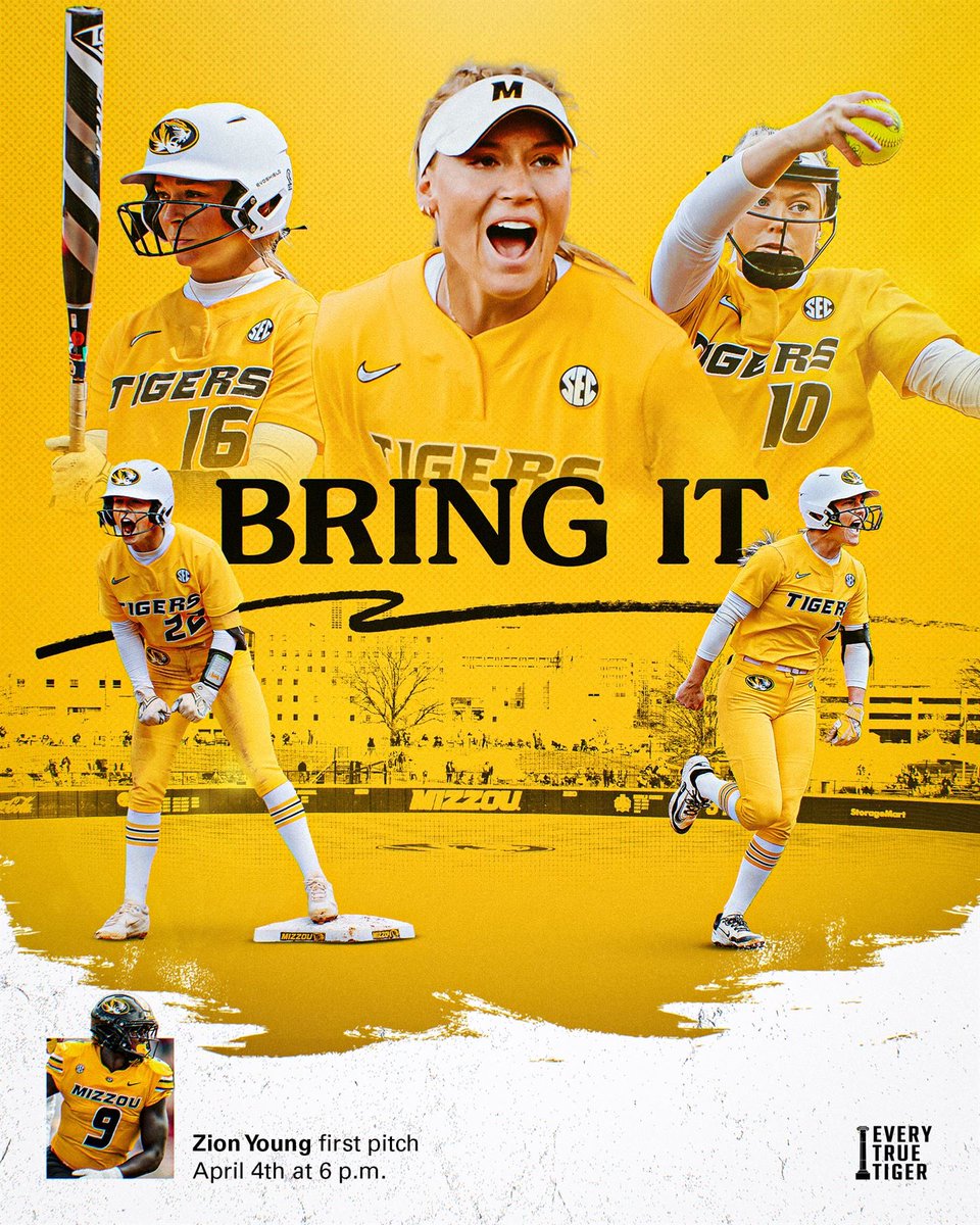 ashton judd (@ashton_judd) on Twitter photo Tigers on the feild and a Tiger on the mound! Zion Young kicking things off before Mizzou Softball takes on Texas? Let’s go! 💪🐯 #MIZ #ETTB <a href="/MizzouAthletics/">Mizzou Athletics</a> <a href="/MizzouSoftball/">Mizzou Softball</a> Tigers on the feild and a Tiger on the mound! Zion Young kicking things off before Mizzou Softball takes on Texas? Let’s go! 💪🐯 #MIZ #ETTB <a href="/MizzouAthletics/">Mizzou Athletics</a> <a href="/MizzouSoftball/">Mizzou Softball</a>