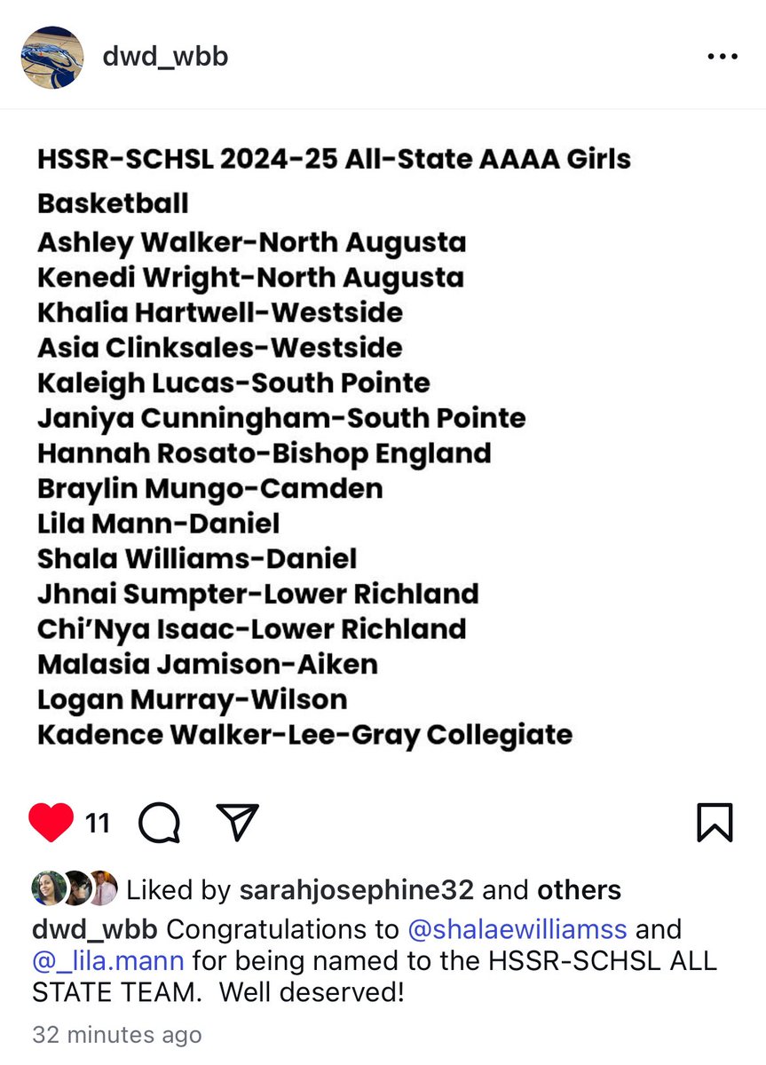 Lila Mann (@lilakm08) on Twitter photo Honored to be recognized among this incredible group!! So proud of <a href="/shalawilliams_/">Shala Williams</a> and love being on the court with her!! 🏀 Honored to be recognized among this incredible group!! So proud of <a href="/shalawilliams_/">Shala Williams</a> and love being on the court with her!! 🏀