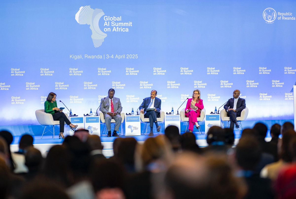 Glad to be part of the 1st Global AI Summit on Africa.
3 key pillars for AI in Africa by H.E :
1.Boost digital infrastructure
2.Invest in AI talent
3.Harmonize laws across the continent

The future is African. 

#AI #AfricaAI #GAISAfrica2025 #Tech4Good #CANALBOXRwanda