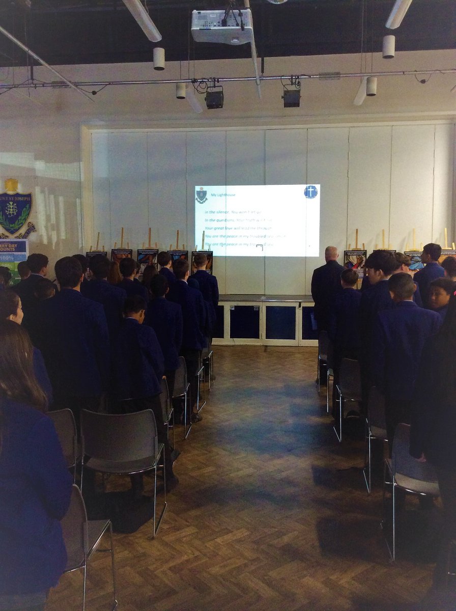 MSJBolton's tweet photo. We would like to thank Father David for helping our Year 9 students embrace the Easter Spirit through the Easter Mass. We appreciate you taking time out of your busy schedule to join our community for this special celebration. #MSJCommunity #Year9 #EasterMass https://t.co/mkks0FBkQi