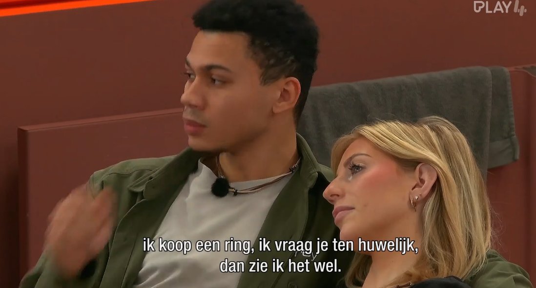 wel benieuwd of Jeffke klaarzit op 1 knie achter de deur #bigbrothernlbe #thisdidntagewell