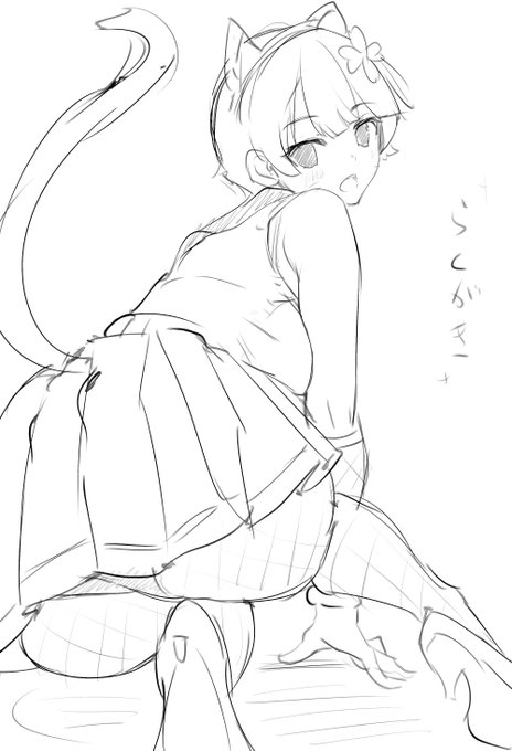 今夜の落書き🐈 