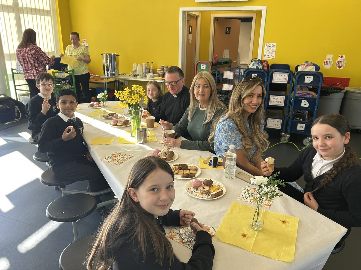 St Ignatius’ PS (@stignatiusps1) on Twitter photo Thank you to all who came to our Daffodil Tea this morning. The children from P3, the Mini Vinnies and Missio Champions loved hosting for you all. ☀️☕️🧁 <a href="/CoatMini/">Mini-Vinnies Air/Coat</a> Thank you to all who came to our Daffodil Tea this morning. The children from P3, the Mini Vinnies and Missio Champions loved hosting for you all. ☀️☕️🧁 <a href="/CoatMini/">Mini-Vinnies Air/Coat</a>